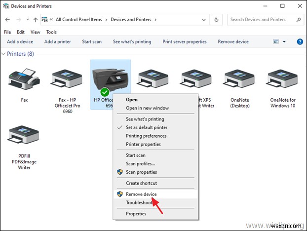 FIX:네트워크 인쇄에서 오류 0x00000709(요소를 찾을 수 없음)