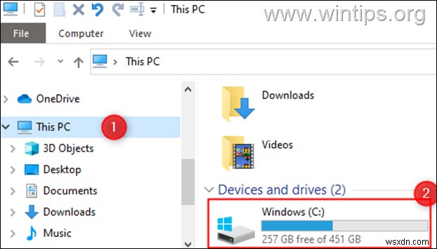 Windows 10에서 가장 큰 파일을 쉽게 찾는 방법은 무엇입니까?