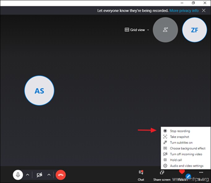 Windows 10에서 Skype 통화를 녹음하는 방법.
