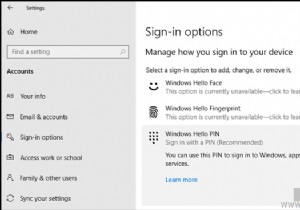 FIX:Windows 10에서 PIN을 추가하거나 수정할 수 없음(해결됨)