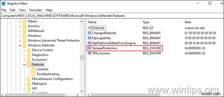 Windows 10에서 변조 방지 보안을 비활성화하는 방법