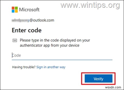 데스크톱 앱용 Outlook에서 2단계 인증으로 Outlook.com을 설정하는 방법