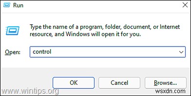 Windows 11에서 제어판을 여는 방법