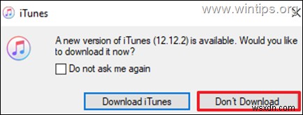 FIX:iTunes 필수 파일이 누락되어 실행할 수 없습니다. (해결됨)