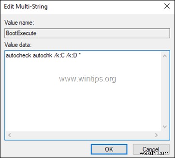 Windows 시작 시 CHKDSK를 비활성화하는 방법.
