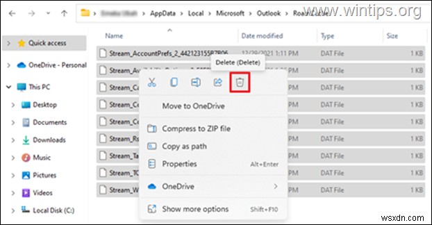 FIX:Outlook 사서함이 가득 차서 메일을 받을 수 없습니다. (해결됨)