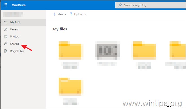 다른 사람과 OneDrive 파일을 공유하는 방법.
