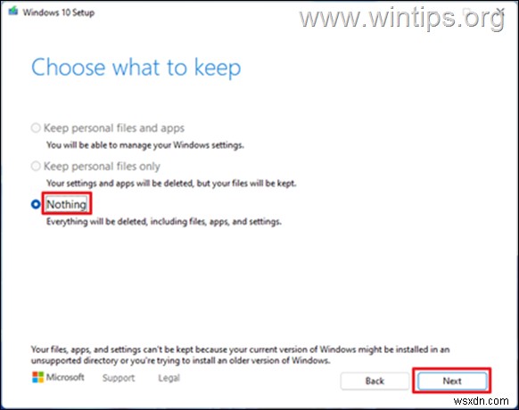 Windows 11을 Windows 10으로 다운그레이드하는 방법(Windows 11을 Windows 10으로 롤백)