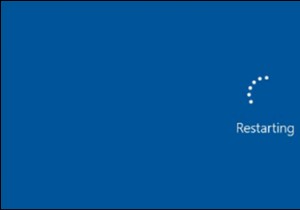 FIX:Windows 10/11 재시작 화면에서 멈춥니다. (해결됨)