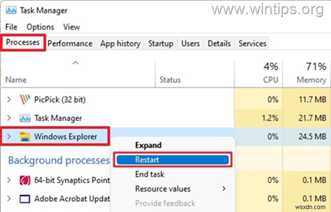 FIX:Windows 10/11에서 시작 메뉴가 작동하지 않습니다. (해결됨)
