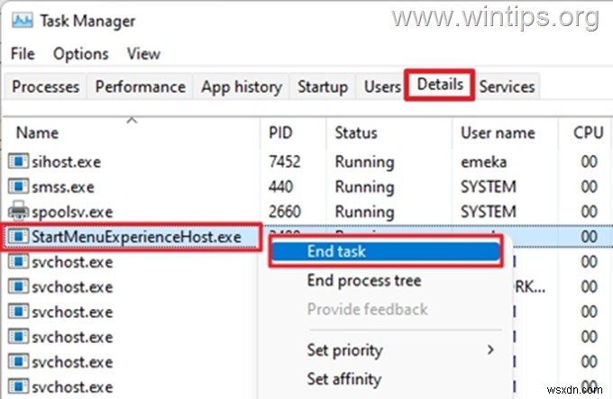 FIX:Windows 10/11에서 시작 메뉴가 작동하지 않습니다. (해결됨)
