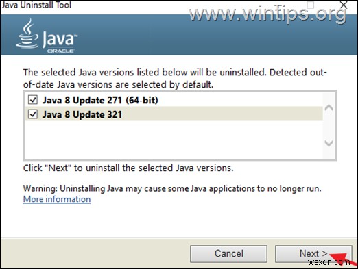 FIX:Java 가상 머신을 생성할 수 없습니다. (해결됨)