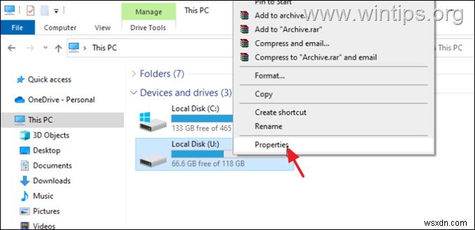 Windows 10에서 특정 사용자의 로컬 드라이브 액세스를 방지하는 방법.