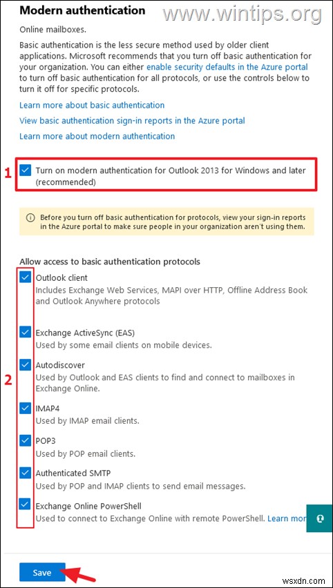 FIX:Office365 POP3 메일 서버에 Outlook 0x800CCC92 로그온 실패. (해결됨)