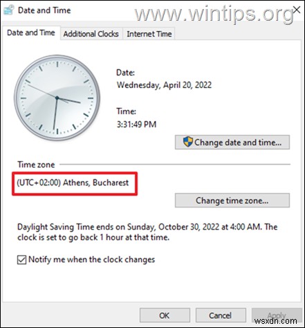 FIX:Windows 10이 시간을 동기화하지 않습니다. (해결됨)