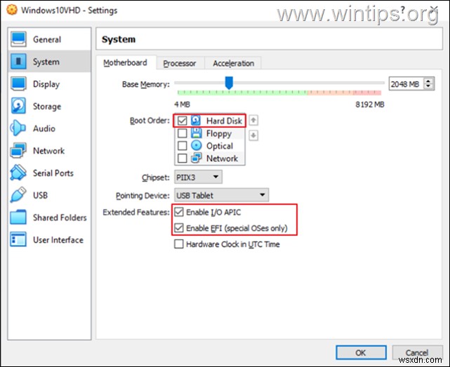 VirtualBox 부팅 가능한 매체를 찾을 수 없습니다! 시스템이 중지되었습니다. (해결됨)