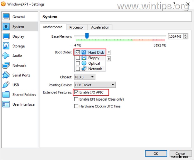 물리적 시스템을 VirtualBox 시스템으로 변환하는 방법.