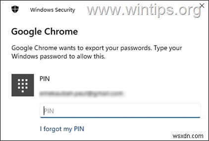 Chrome에 저장된 비밀번호를 다른 PC로 전송하는 방법 
