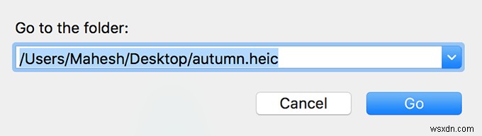 MacOS에서 파일 경로를 표시하는 5가지 방법