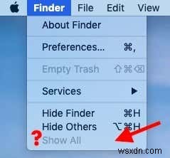 MacOS Finder를 종료하기 위해 메뉴 바로 가기를 추가하는 방법