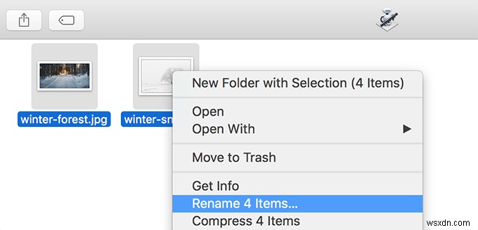 Mac에서 파일 이름을 대량으로 바꾸는 방법