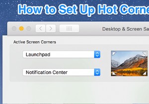 macOS 핫 코너(Hot Corners) 완벽 가이드: 설정부터 활용, 비활성화까지