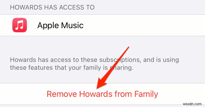 Apple Music 가족 공유가 작동하지 않습니까?