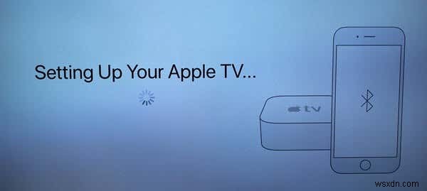 처음으로 Apple TV 4K를 설정하는 방법