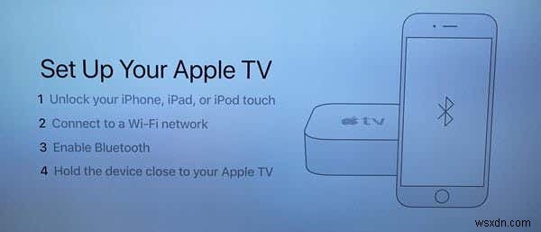 처음으로 Apple TV 4K를 설정하는 방법