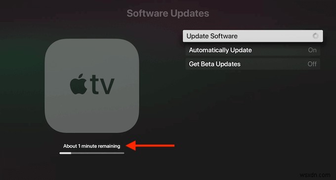 Apple TV에서 tvOS를 업데이트하는 방법