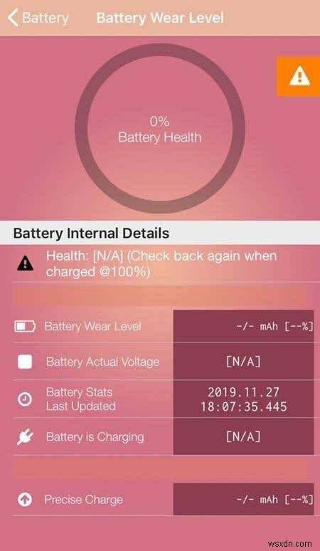 iPhone에서 RAM, CPU 및 배터리 사용량 모니터링