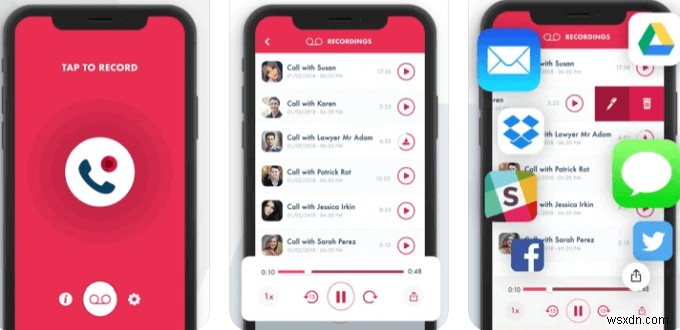 iPhone용 최고의 통화 녹음 앱 7개
