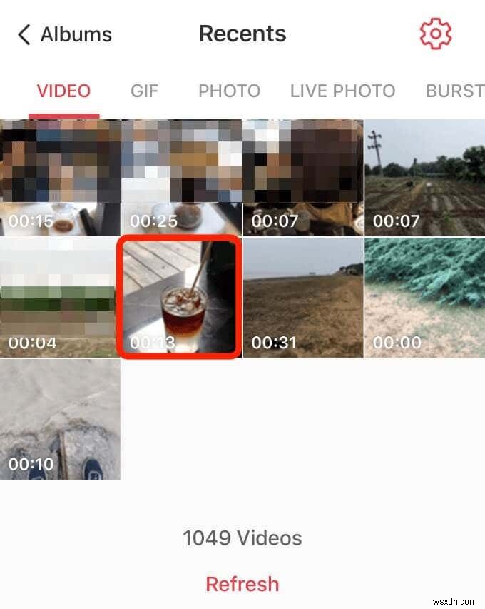 동영상을 라이브 사진으로 바꾸는 방법