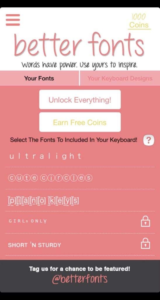 iPhone을 위한 6가지 최고의 글꼴 앱