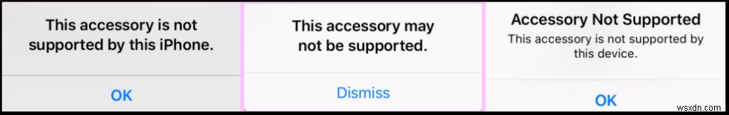 iPhone에서  이 액세서리는 지원되지 않을 수 있습니다 라는 메시지가 표시됩니까? 수정하는 7가지 방법