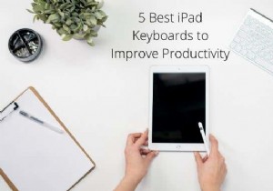 생산성 향상을 위한 최고의 iPad 키보드 5개