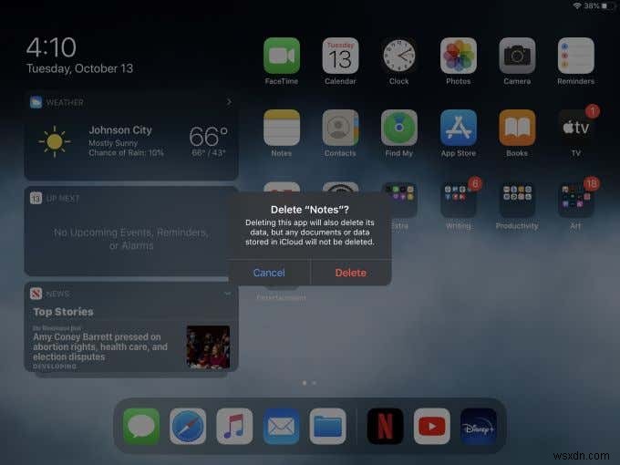 iPad에서 앱을 닫고 제거하는 방법