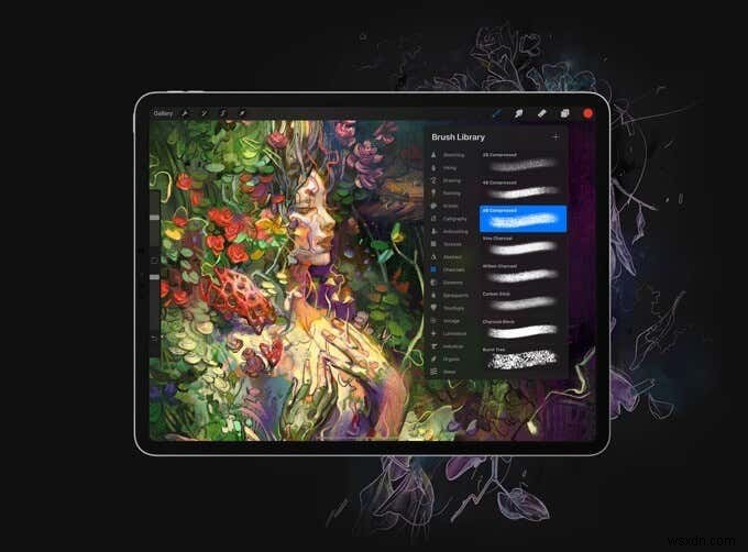 iPad에서 아티스트를 위한 최고의 앱 8개