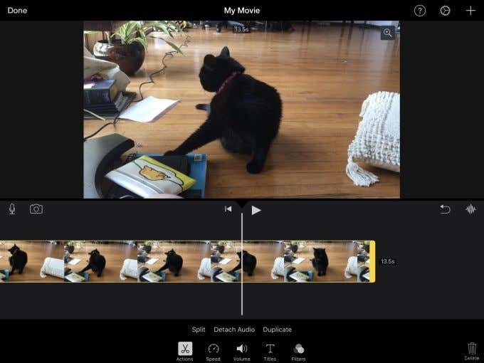 iPad에서 iMovie를 사용하는 방법