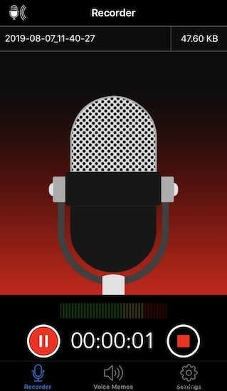 5대 최고의 iOS 음성 녹음 앱
