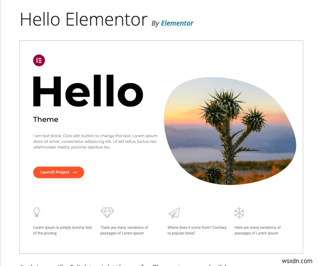 최고의 Elementor WooCommerce 테마(2022) 