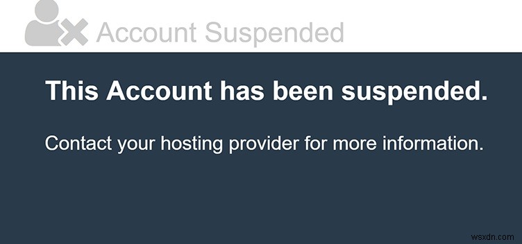 호스팅 제공업체에서  귀하의 계정이 일시 중단됨 을 해결하는 방법 – OpenCart, Magento, Prestashop 및 Drupal의 가능한 원인 및 수정