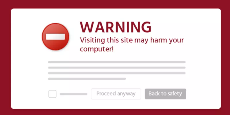  이 사이트는 컴퓨터에 손상을 줄 수 있습니다  경고를 제거하는 방법