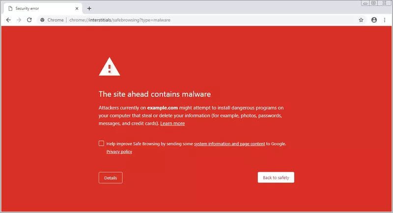 McAfee, Bing, Yandex, Norton 및 MalwareBytes의 검색 엔진 블랙리스트 수정을 위한 전체 가이드