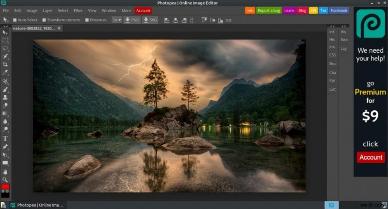 Microsoft Office, Adobe Photoshop의 무료 대안