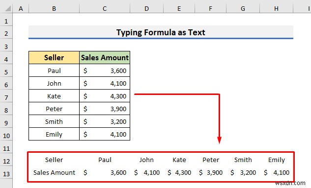 Excel에서 세로 열을 가로로 변경하는 방법