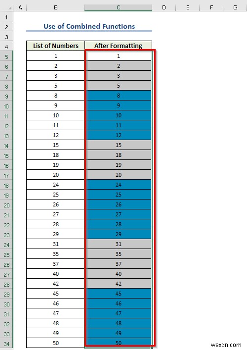 수식을 사용하여 Excel에서 FOR 루프를 만드는 방법(예제 3개)