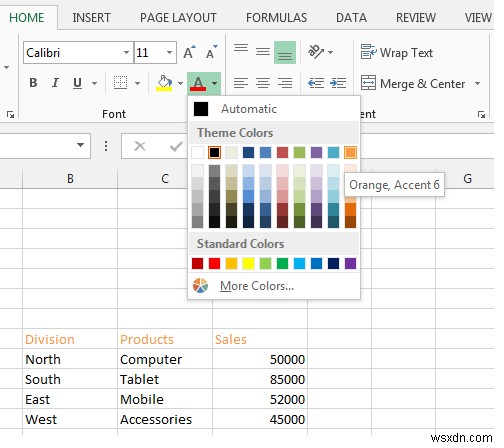 텍스트 색상 및 셀 배경 변경 – Excel 글꼴 및 채우기 색상 완성 가이드