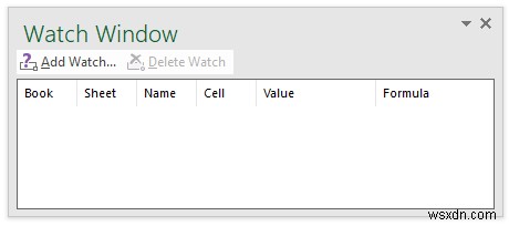 Excel Watch Window를 사용하여 세포를 모니터링하는 방법(간단한 가이드)