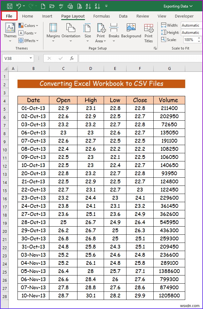 Excel에서 데이터를 내보내는 방법(2가지 쉬운 방법)